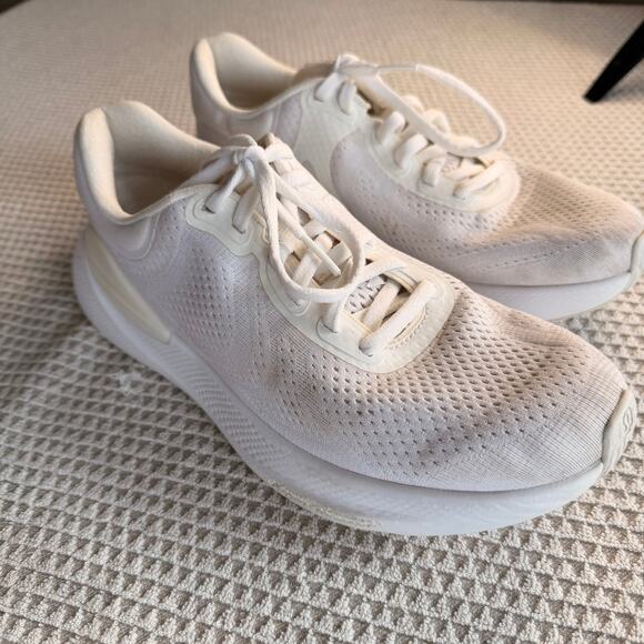 Lululemon Women's Beyondfeel Running Shoe Size 8.5 White Light Vapor/Silver Drop - Picture 3 of 9